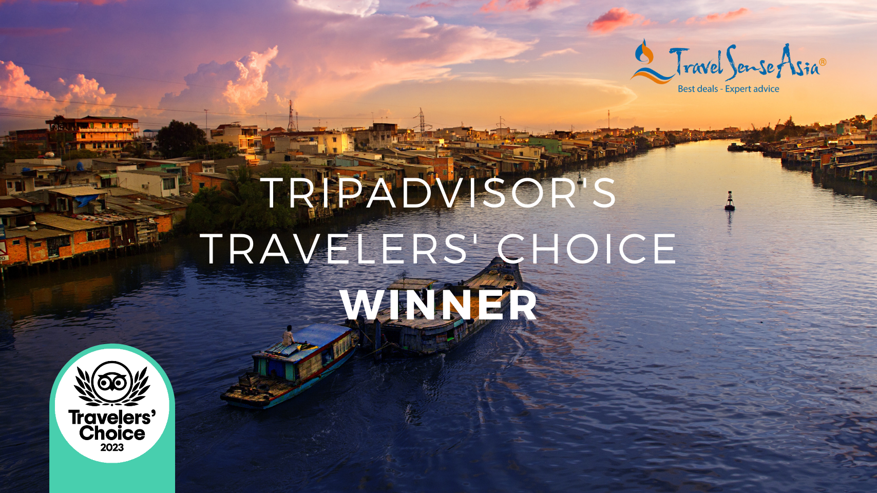 Our 10th Travellers' Choice Award Triumph from Tripadvisor 1 Choice Award Triumph from Tripadvisor